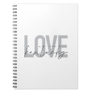 Einfache, moderne, urbane, coole Design Liebe Kent Notizblock
