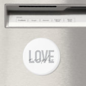 Einfache, moderne, urbane, coole Design Liebe Memp Magnet (In Situ (Geschirrspüler))