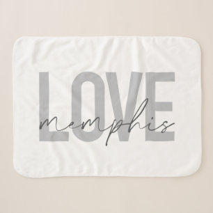 Einfache, moderne, urbane, coole Design Liebe Memp Sherpadecke