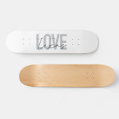 Einfache, moderne, urbane, coole Design Liebe Texa Skateboard (Horizontal)
