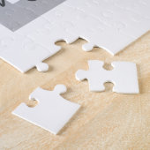 Einfache, moderne, urbane, coole Liebe Minnesota Puzzle (Seite)