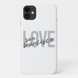 Einfache, moderne, urbane Design Liebe San Francis Case-Mate iPhone Hülle