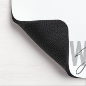 Einfache, moderne, urbane, trendige Design Liebe W Mousepad (Ecke)