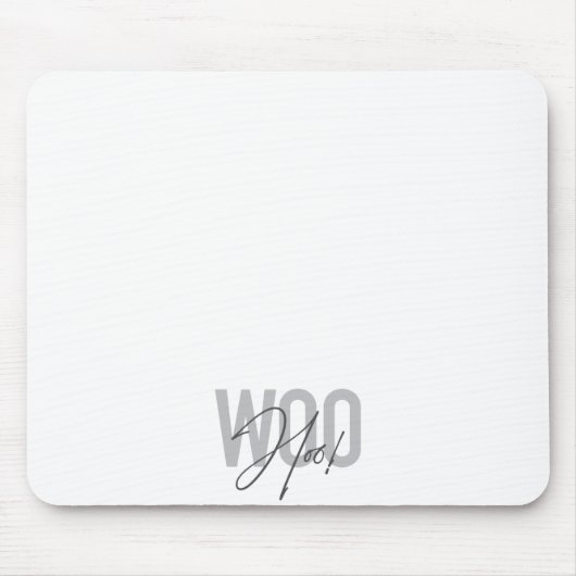 Einfache, moderne, urbane, trendige Design Liebe W Mousepad (Vorne)