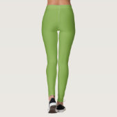 Einfache moderne Vegetation Leggings (Rückseite)