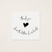 Einfache Moderne Vielen Dank Herzlichen Dank für d (Vorderseite)