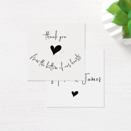 Einfache Moderne Vielen Dank Herzlichen Dank für d (Schreibtisch)