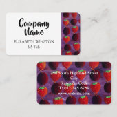 Einfache Moderne Visitenkarte (Vorne/Hinten)