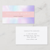 Einfache Moderne Visitenkarte (Vorne/Hinten)