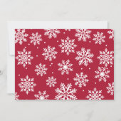 Einfache moderne Vollblut frohe Weihnachten (Rückseite)