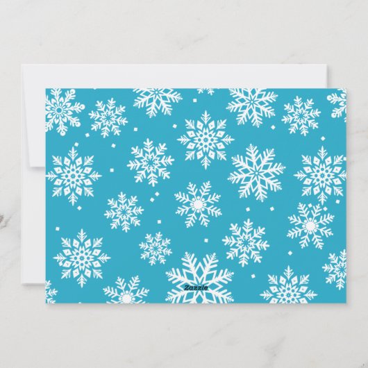 Einfache moderne Vollblut frohe Weihnachten (Rückseite)