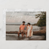 Einfache moderne Vollblut frohe Weihnachten (Vorne/Hinten)