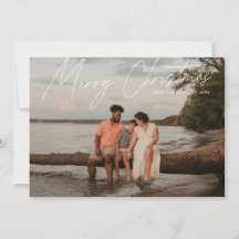 Einfache moderne Vollblut frohe Weihnachten