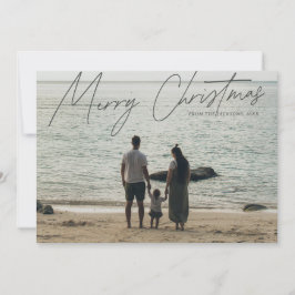 Einfache moderne Vollblut frohe Weihnachten