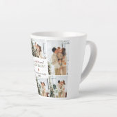 Einfache, moderne Weihnachtsbaumfamilie Foto Colla Milchtasse (Rechte Ecke)