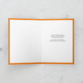 Einfache moderne Weihnachtsfeiertage Feiertagskarte (Innenseite)