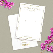 Einfache, moderne, weiße Grenzverlaufskarte