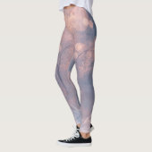 Einfache moderne weiße Winterleggings Leggings (Links)