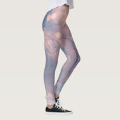 Einfache moderne weiße Winterleggings Leggings (Rechts)