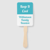 Einfache moderne Wiedersehen - Cool Behalten Fächer (Vorderseite)