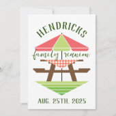 Einfache, moderne Wiedersehen-Einladung Einladung (Vorderseite)