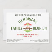 Einfache, moderne Wiedersehen-Einladung Einladung (Vorderseite)