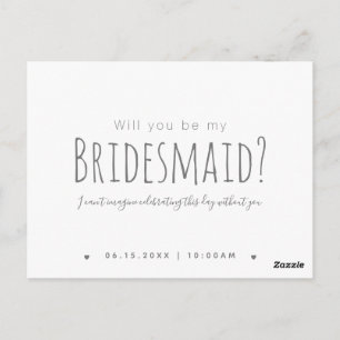 Einfache Moderne wird mein Vorschlag für eine Brau Postkarte