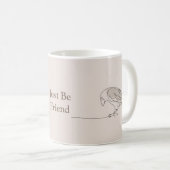 Einfache moderne Zwei-Bird-gebrochen Thread gebroc Kaffeetasse (VorderseiteRechts)