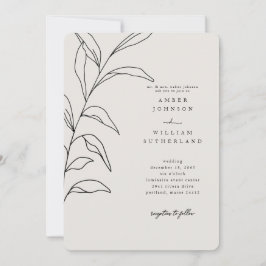 Einfache Momente Eltern stürzen gerundet Einladung