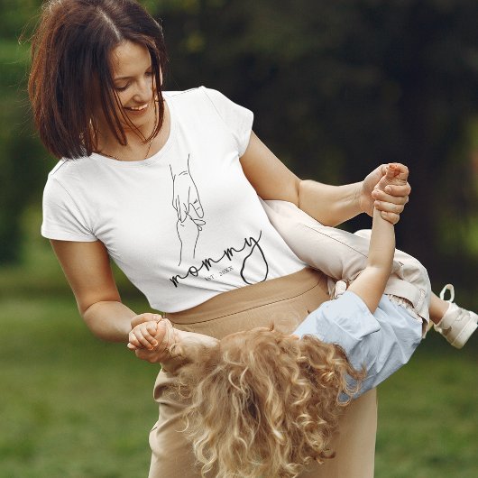 Einfache Mommy T-Shirt