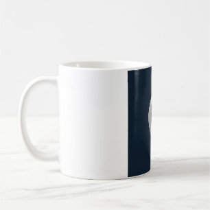Einfache Mondphasen-Tasse mit Linienkunst - Tiefes Kaffeetasse
