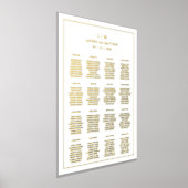 Einfache Mongram Elegant Hochzeit Foliendrucke (Ablage )