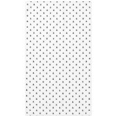 Einfache monochromatische Weihnachtsbaumskandine Tischdecke (Vorderseite)