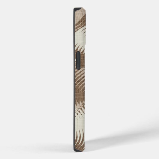 Einfache Monogram Elegant Boho Phone Case (Rückseite / Rechts)