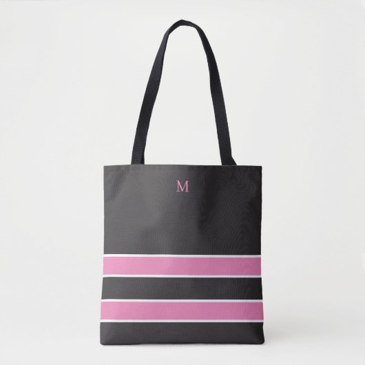 Einfache Monogram Totbeutel Tasche (Vorderseite)
