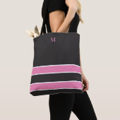 Einfache Monogram Totbeutel Tasche (Von Nahem)