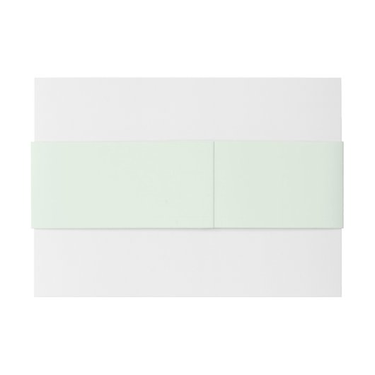 Einfache Monogramm Einladungsbanderole (Rückseitenbeispiel)