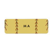 Einfache Monogramm fügen Sie den Namen Mann minima (Vorne)