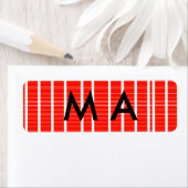 Einfache Monogramm fügen Sie den Namen Mann minima (Insitu)