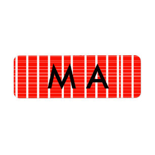 Einfache Monogramm fügen Sie den Namen Mann minima