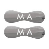 Einfache Monogramm fügen Sie den Namen Mann minima Baseball (Paneele)
