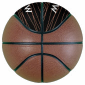 Einfache Monogramm fügen Sie den Namen Mann minima Basketball (Rechts)