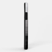 Einfache Monogramm fügen Sie den Namen Mann minima Case-Mate iPhone Hülle (Hinten/Rechts)