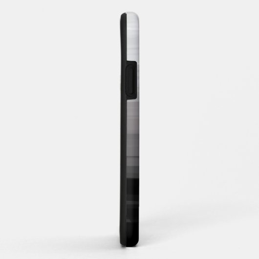 Einfache Monogramm fügen Sie den Namen Mann minima Case-Mate iPhone Hülle (Hinten/Rechts)