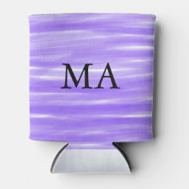 Einfache Monogramm fügen Sie den Namen Mann minima Dosenkühler