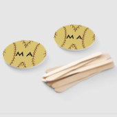 Einfache Monogramm fügen Sie den Namen Mann minima Fächer (Non-assembled)