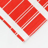 Einfache Monogramm fügen Sie den Namen Mann minima Fleecedecke (Ecke)