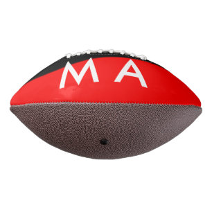 Einfache Monogramm fügen Sie den Namen Mann minima Football