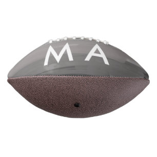 Einfache Monogramm fügen Sie den Namen Mann minima Football
