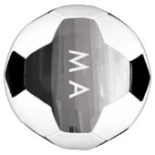 Einfache Monogramm fügen Sie den Namen Mann minima Fußball (Gedreht)
